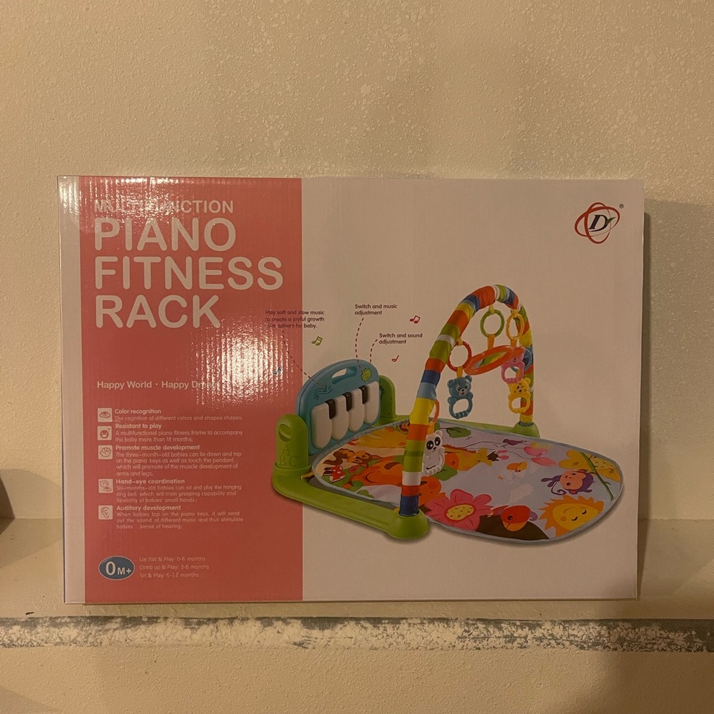 Piano baby mat